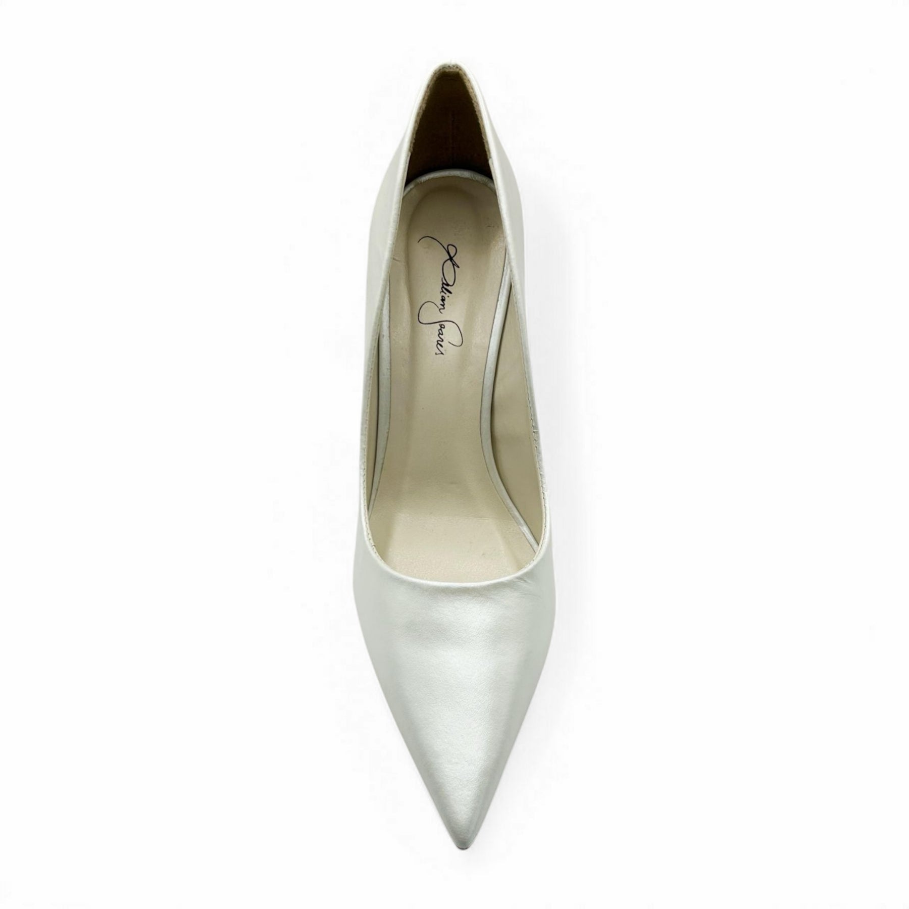 Scarpin Branco Pérolado - Lilian Soares