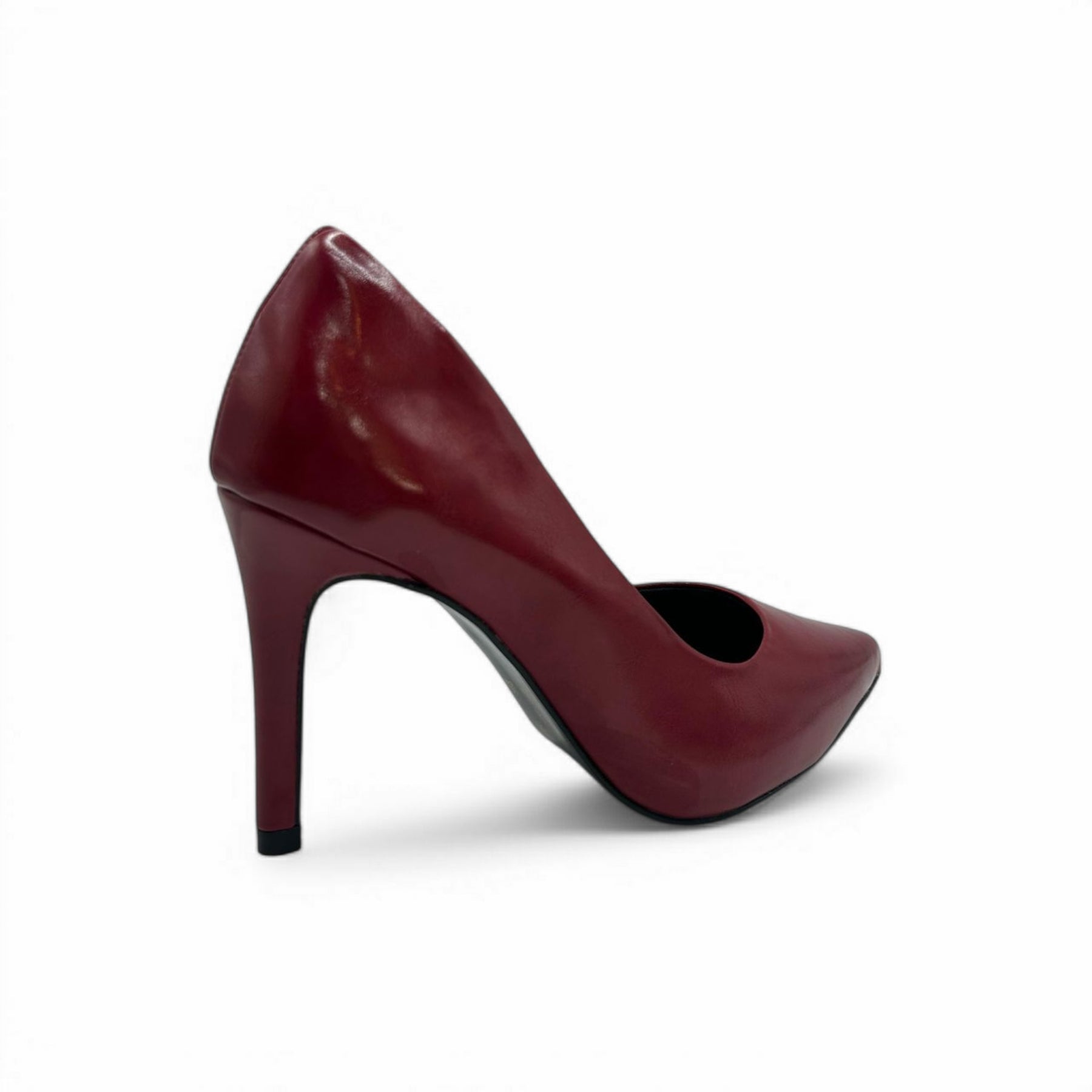 Scarpin Vermelho Cereja Salto Baixo - Lilian Soares