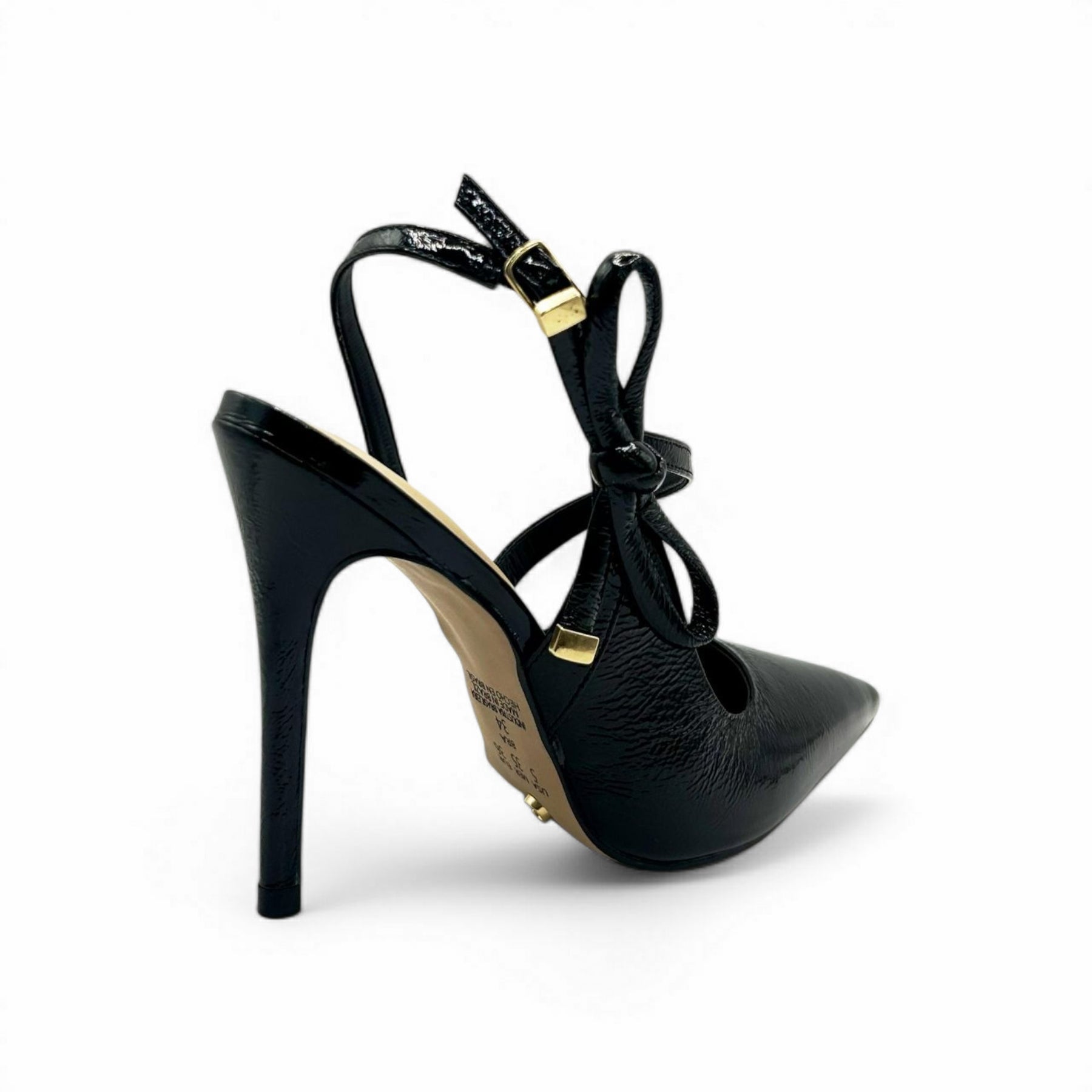 Scarpin Chanel Preto com Laço Cecconello - Lilian Soares