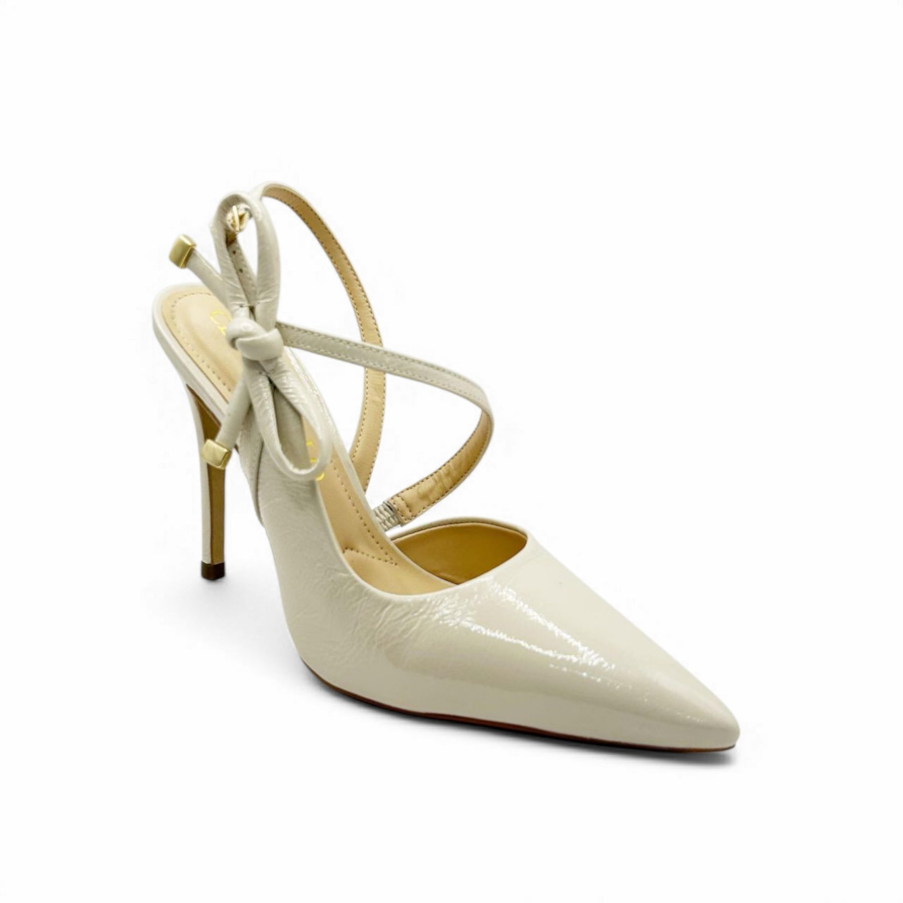 Scarpin Chanel Off White com Laço Cecconello - Lilian Soares