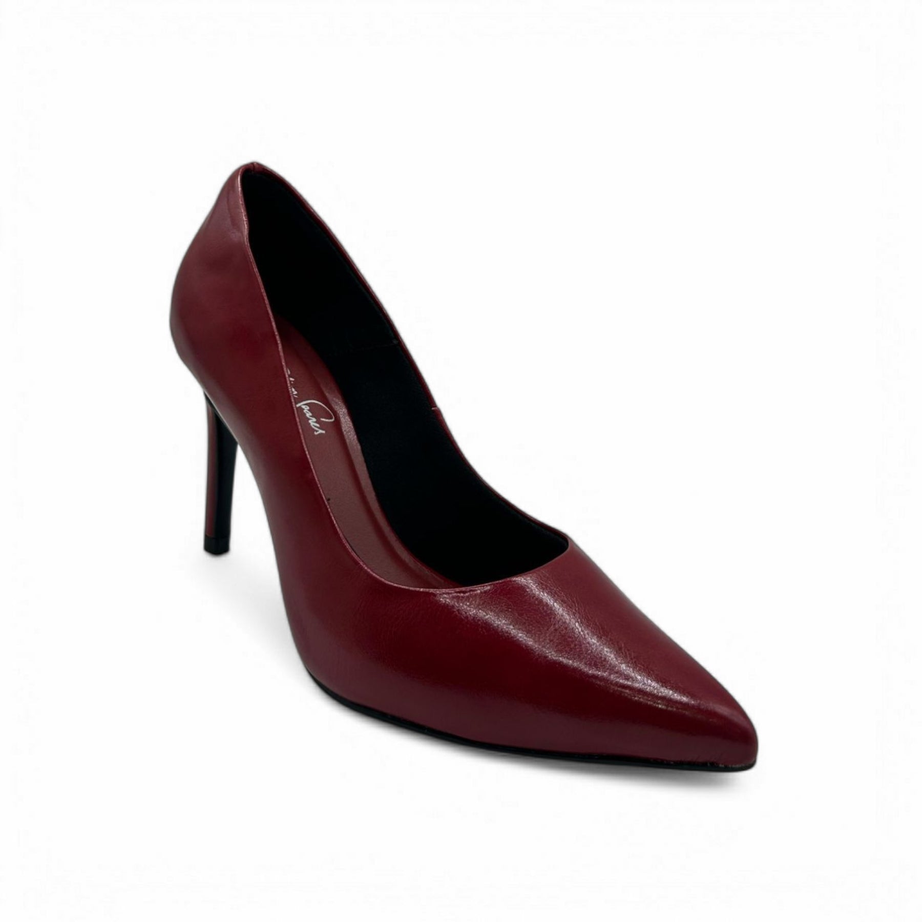 Scarpin Vermelho Cereja Salto Baixo - Lilian Soares