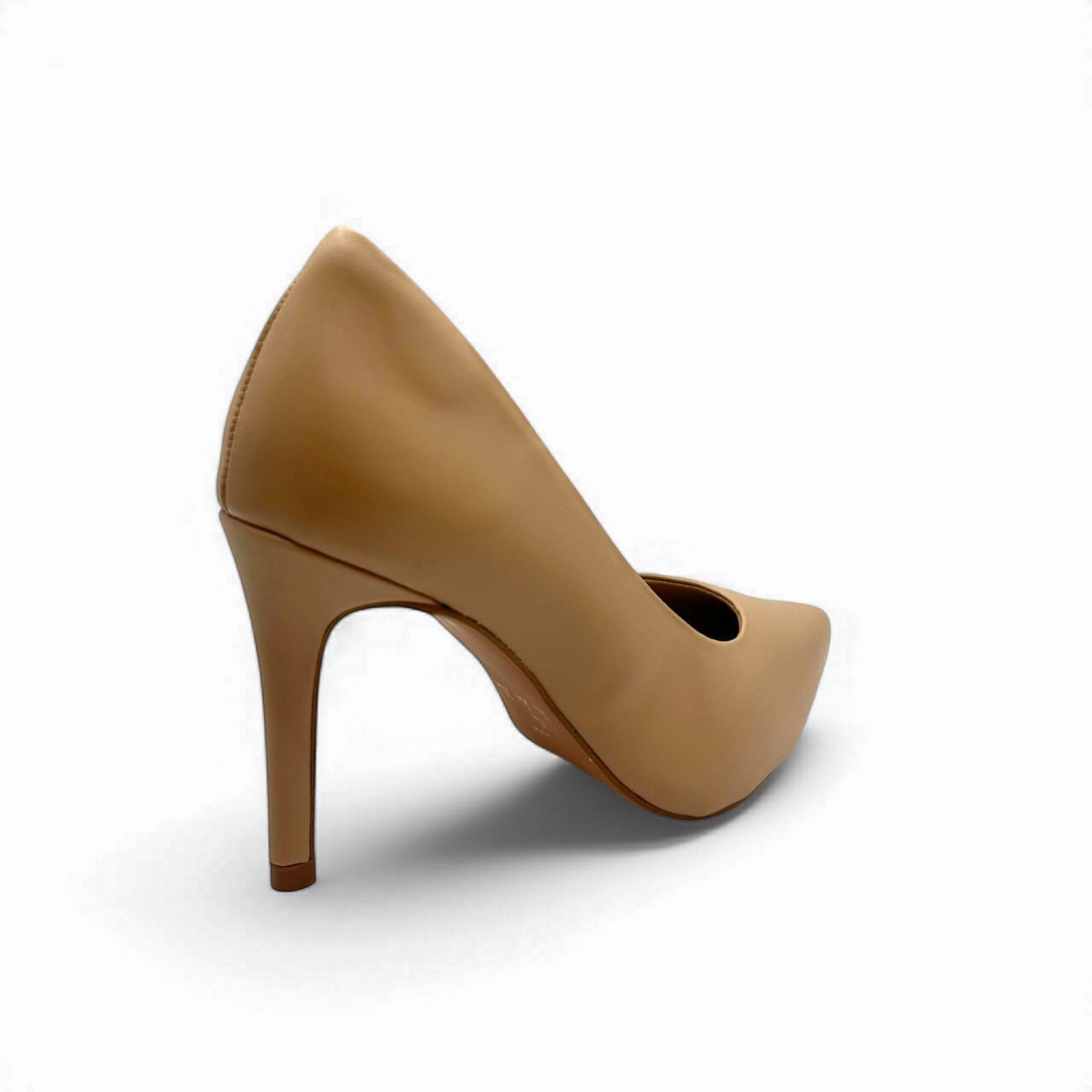 Scarpin Nude Salto Baixo - Lilian Soares