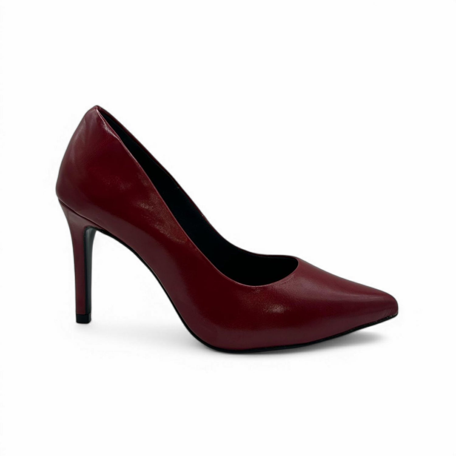 Scarpin Vermelho Cereja Salto Baixo - Lilian Soares
