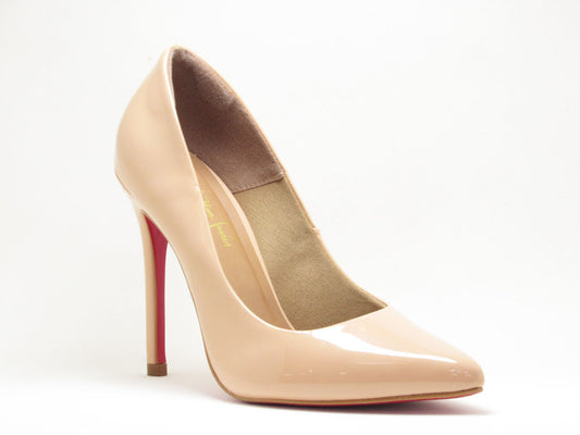 Scarpin Novo Nude Verniz - Lilian Soares
