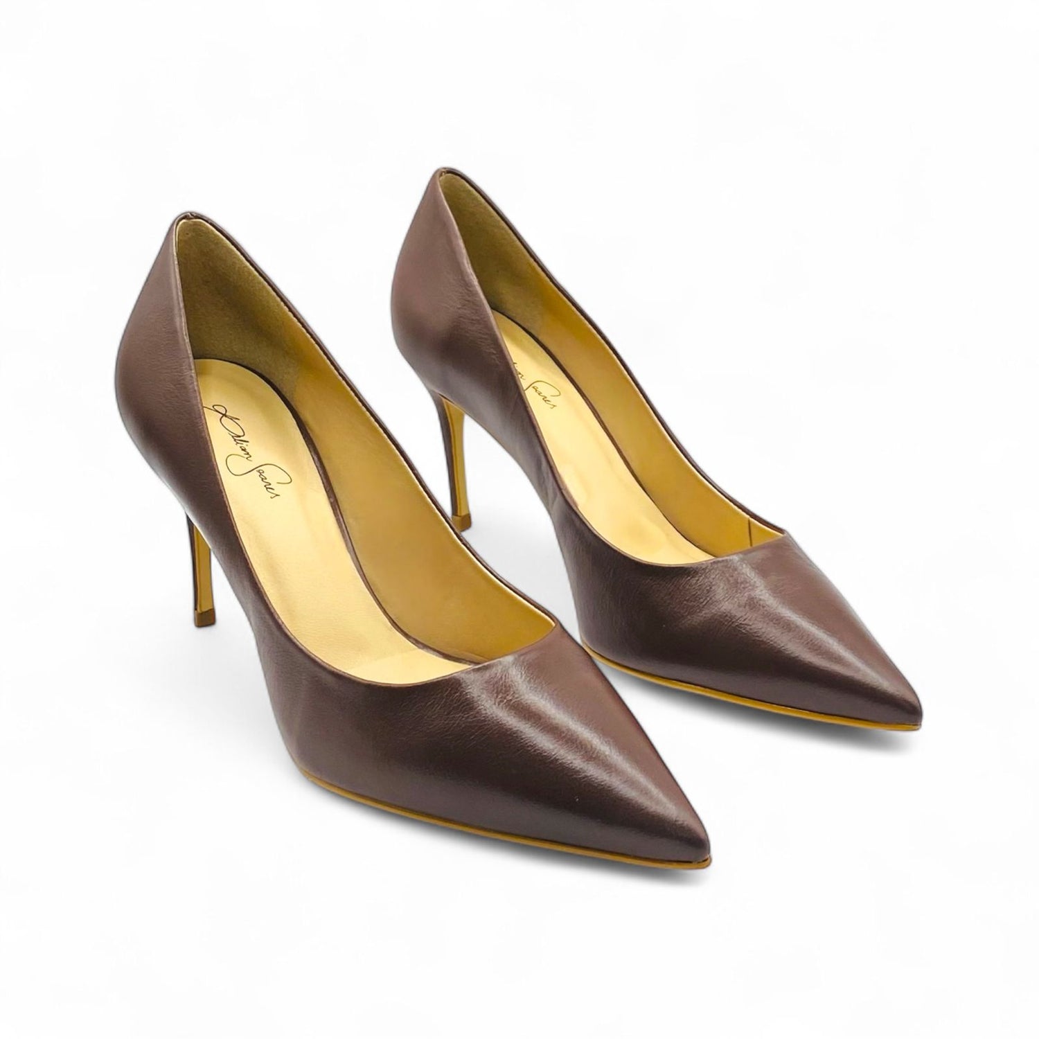 Scarpin Marrom Premium Salto Baixo - Lilian Soares
