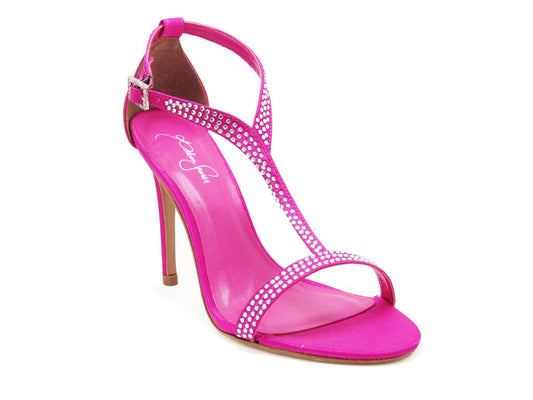 Sandália Pink com Strass