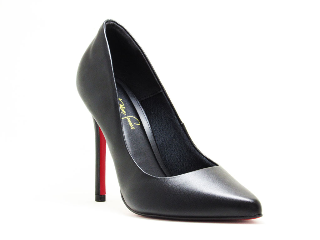 Scarpin Novo Preto com Sola Vermelha - Salto 11cm - Lilian Soares