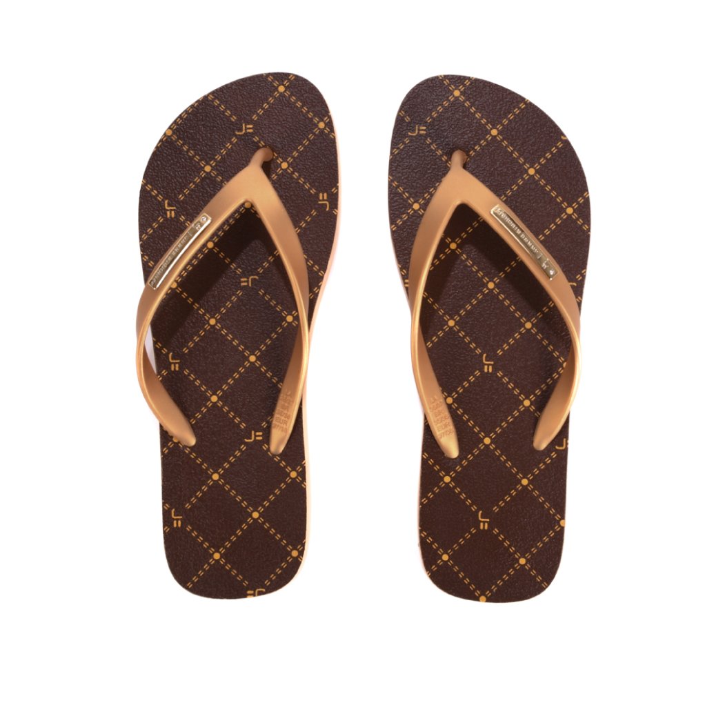 Chinelo Flat Monograma Jorge Bischoff - Lilian Soares