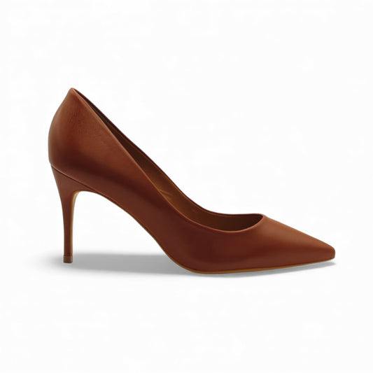 Scarpin Mocha Premium Salto Baixo - Lilian Soares