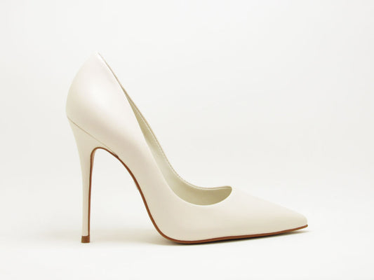 Scarpin Off White Carrano - Lilian Soares