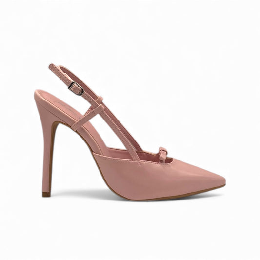 Scarpin Rosa Perolado Salto 11 cm - Lilian Soares