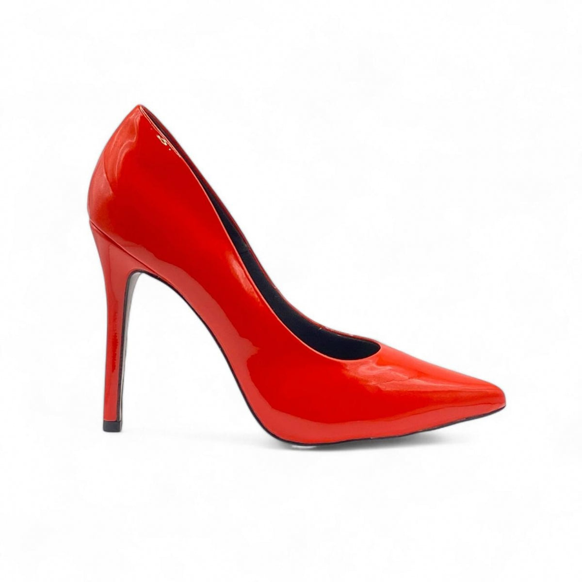 Scarpin Vermelho Verniz com Sola Preta - Salto 11cm - Lilian Soares