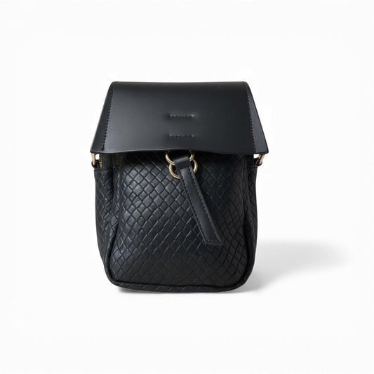 Bolsa Preta Passa-Fio para Fone e Celular - Lilian Soares