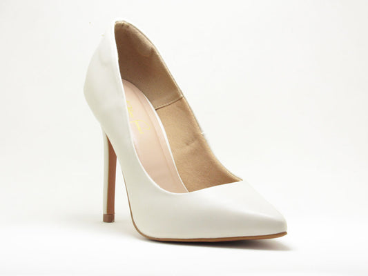 Scarpin Novo Off White - Salto 11cm - Lilian Soares