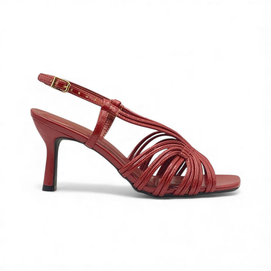 Sandália Bordo Salto Geométrico - Lilian Soares