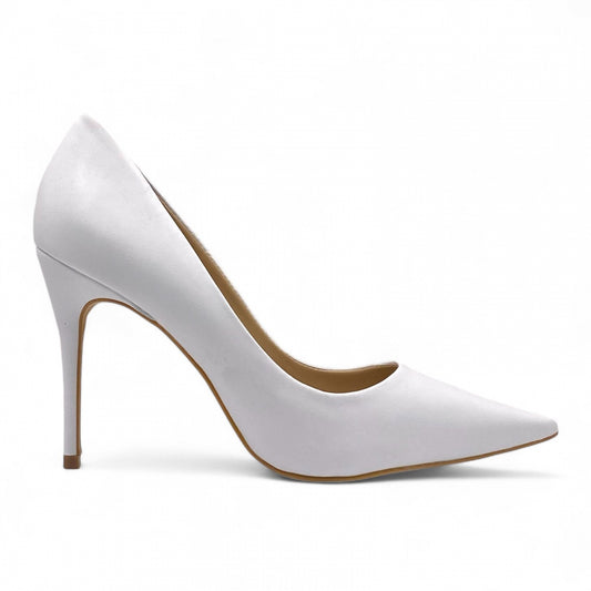 Scarpin Branco Salto Alto Premium - Lilian Soares