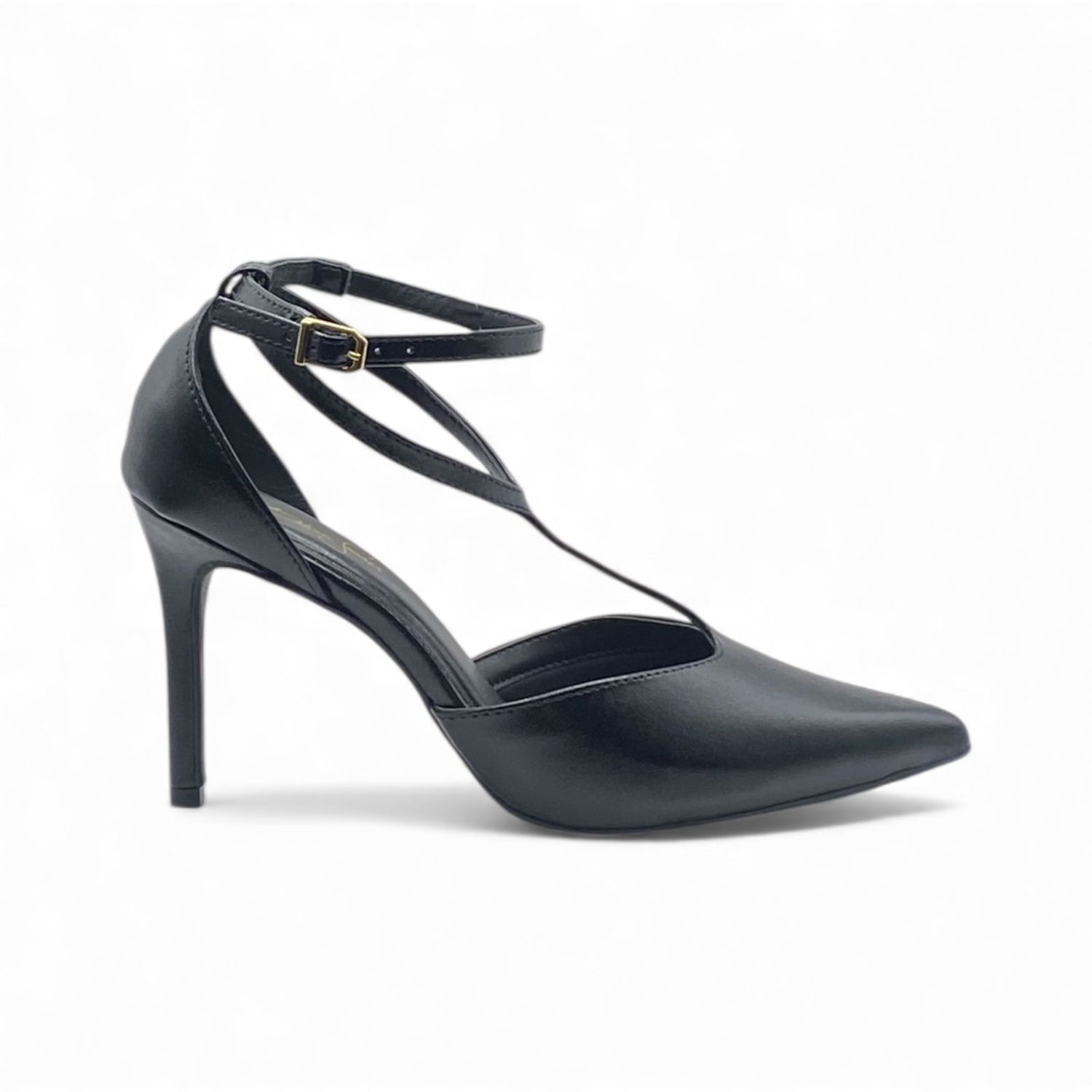 Scarpin Preto com Tornozeleira - Lilian Soares