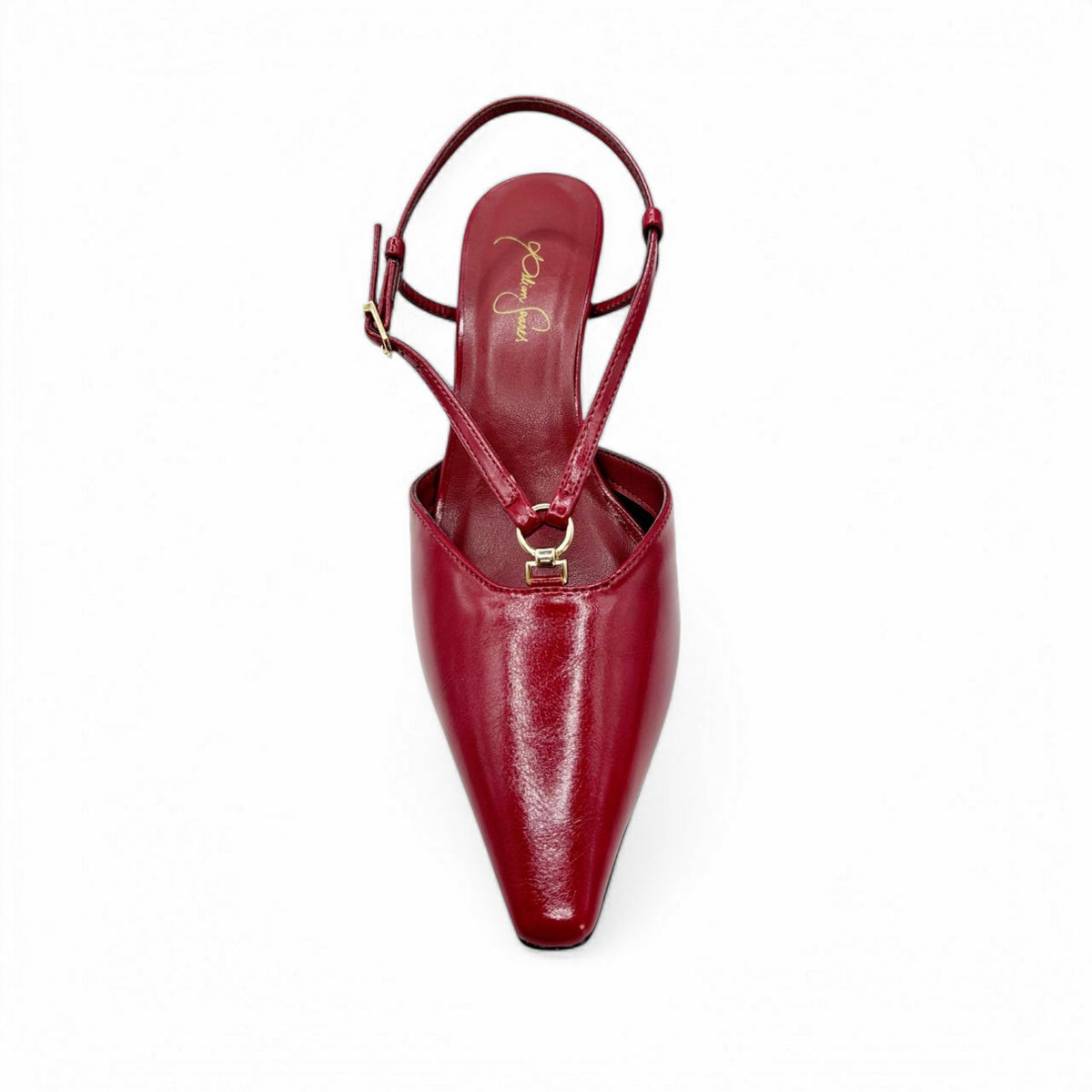 Scarpin Slingback Vermelho Cereja Lilian Soares