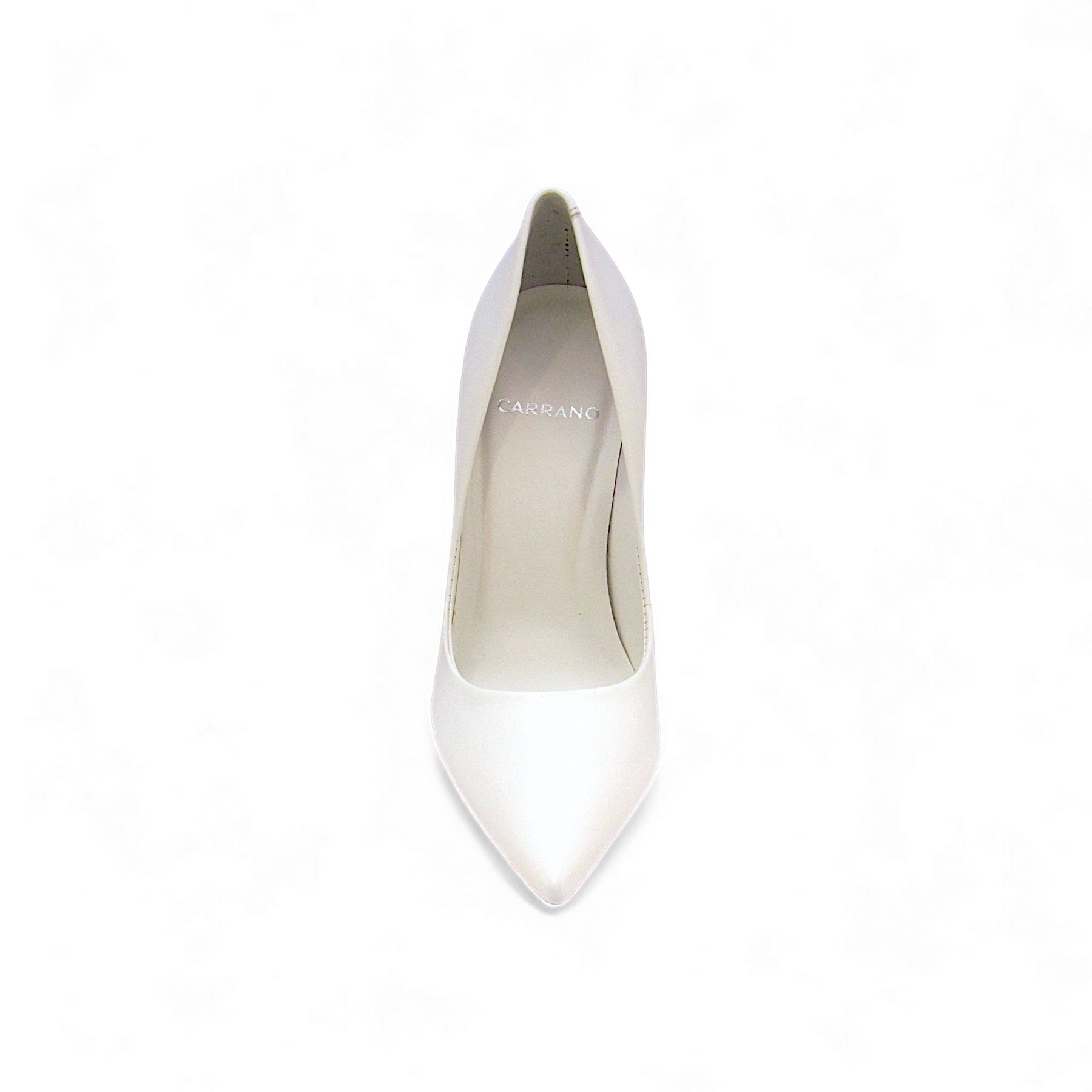 Scarpin New Branco Couro Carrano - Lilian Soares