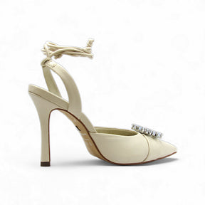 Scarpin Chanel Off White Cristal Carrano - Lilian Soares