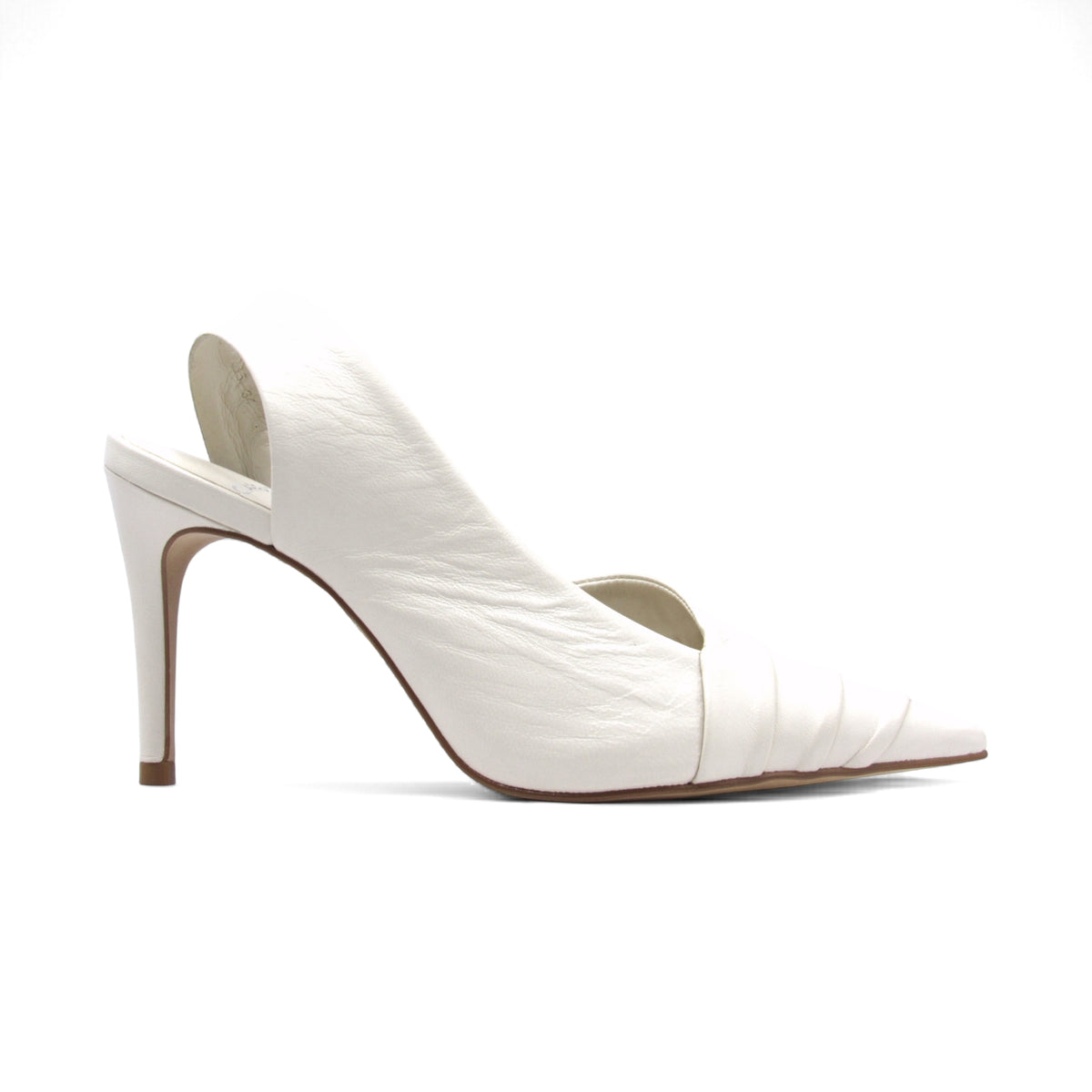 Scarpin Chanel Off White Drapeado Carrano - Lilian Soares