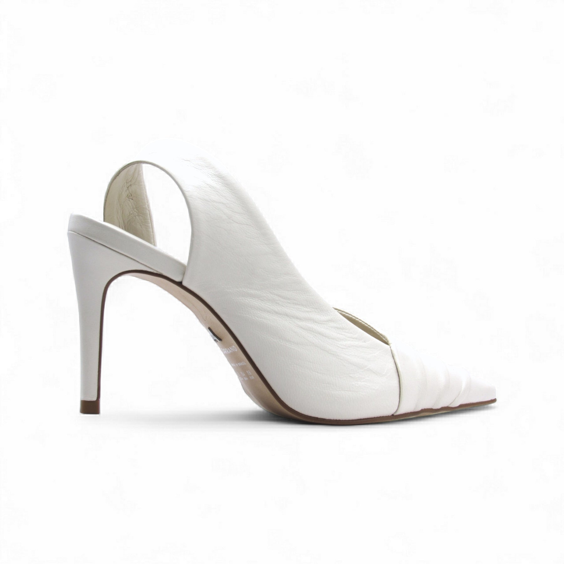 Scarpin Chanel Off White Drapeado Carrano - Lilian Soares