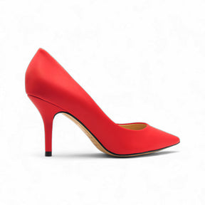 Scarpin Cherry Red Salto Baixo Premium - Lilian Soares