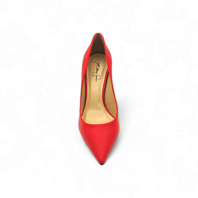 Scarpin Cherry Red Salto Baixo Premium - Lilian Soares