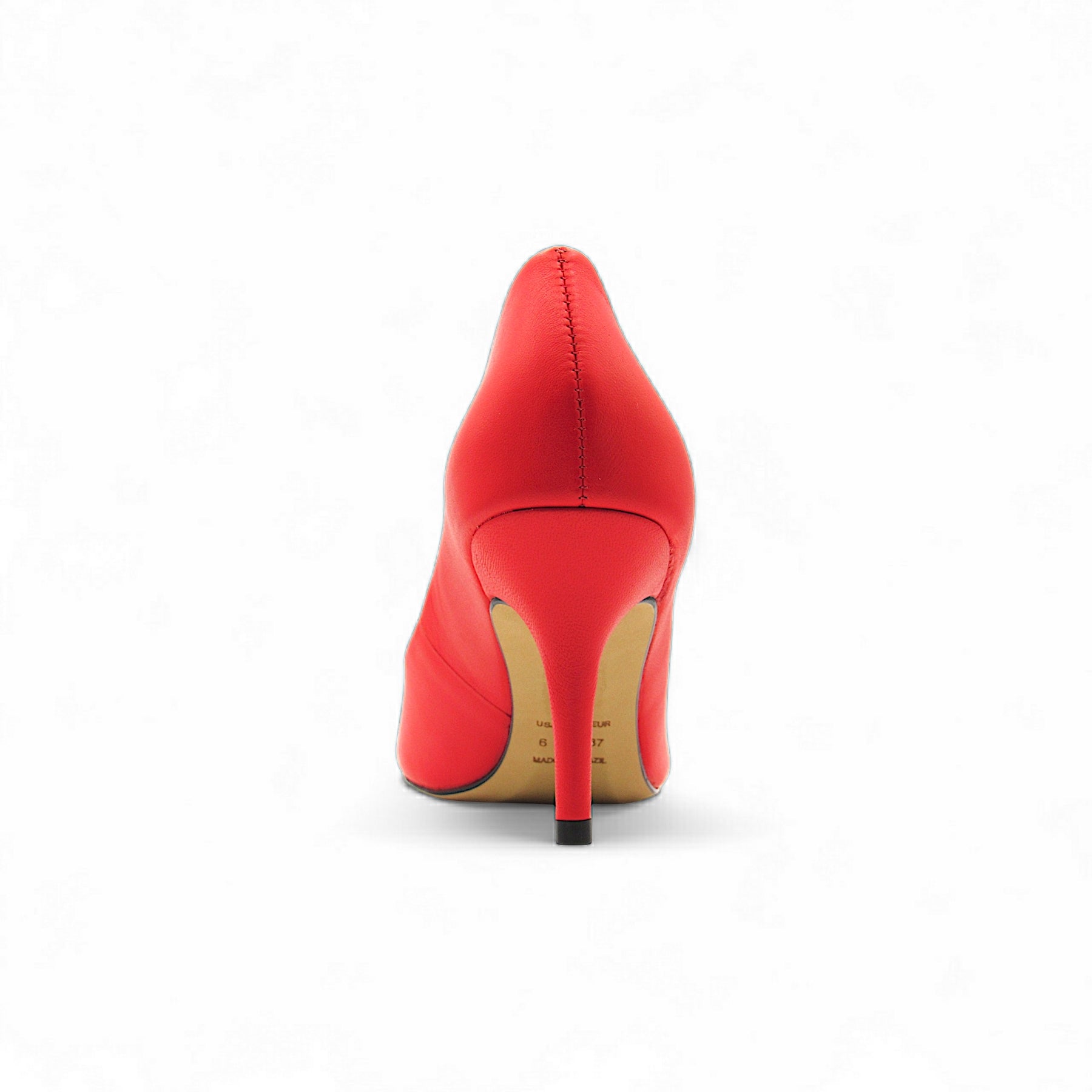 Scarpin Cherry Red Salto Baixo Premium - Lilian Soares