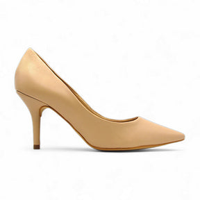 Scarpin Nude Premium Salto Baixo - Lilian Soares