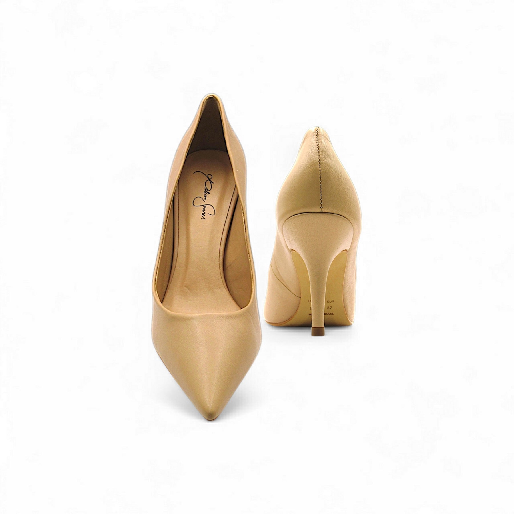 Scarpin Nude Premium Salto Baixo - Lilian Soares