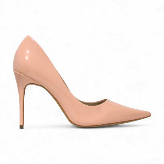 Scarpin Pêssego Verniz Salto Alto Premium - Lilian Soares