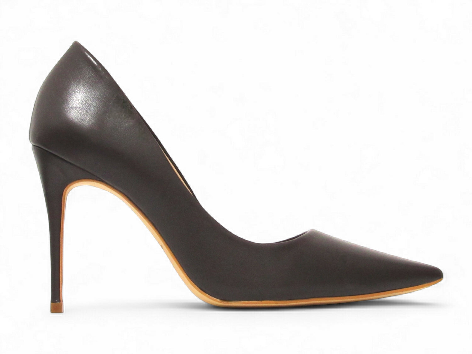 Scarpin Marrom Escuro Salto Alto Premium - Lilian Soares