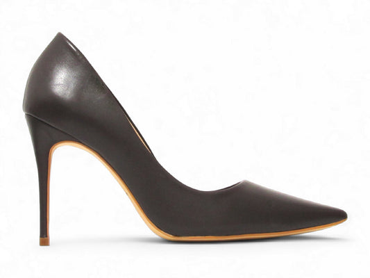 Scarpin Marrom Escuro Salto Alto Premium - Lilian Soares