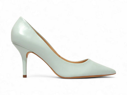 Scarpin Verde Pistache Salto Baixo Premium - Lilian Soares