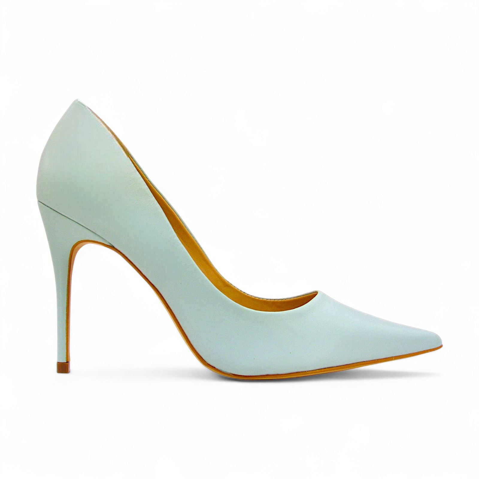 Scarpin Verde Pistache Salto Alto Premium - Lilian Soares