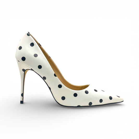 Scarpin Poa Premium em Couro Salto 10cm Lilian Soares