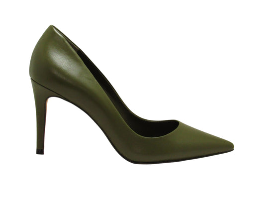 Scarpin Verde Floresta Salto Médio Carrano - Lilian Soares