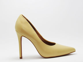 Scarpin Nude Creme Salto Alto Lilian Soares