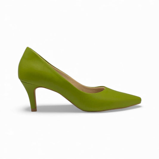 Scarpin Verde Pistache Essencial Salto 5 cm - Lilian Soares