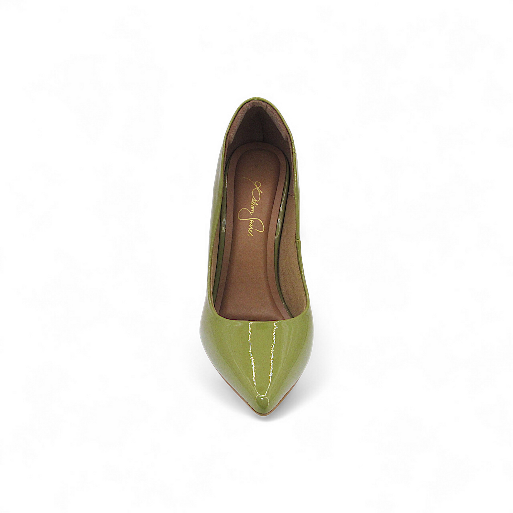 Scarpin Novo Verde Verniz Salto 9cm - Lilian Soares